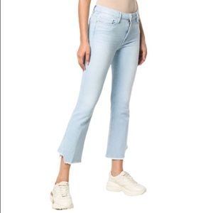Frame Denim Le Crop Mini Boot Gusset Jeans